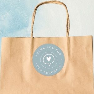 “Thank You For Your Purchase” Stickers Quantity: 27